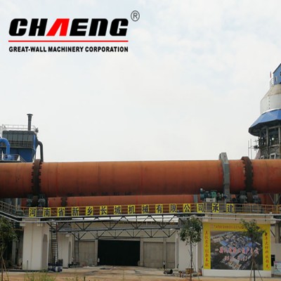 Energy saving rotary kiln for active lime production line with low price