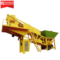 120 m3/h precast mobile portable concrete cement batching plant price for sale