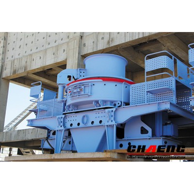 Vertical shaft impact  stone crusher machine manufacture